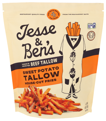 Jessie And Bens Sweet Potato Tallow & Sea Salt Fries - 14 OZ