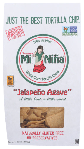 Jalapeno Agave Tortilla Chips - 12 OZ