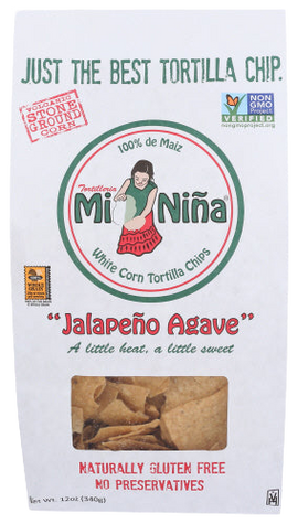 Jalapeno Agave Tortilla Chips - 12 OZ