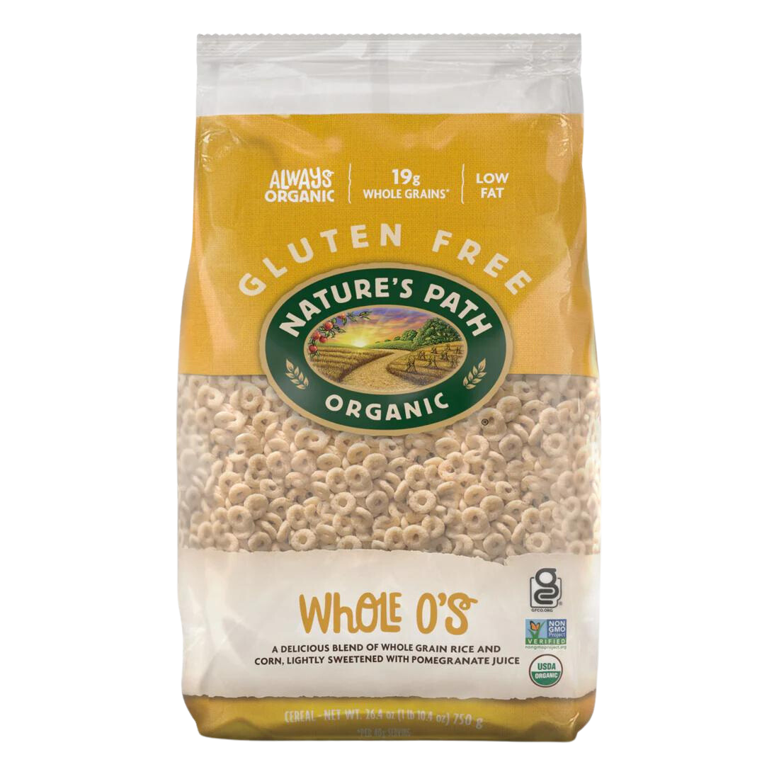 Organic Whole O's Cereal - 26.4 OZ