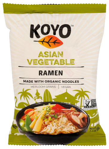 Koyo Asian Vegetable Ramen Soup - 2 OZ