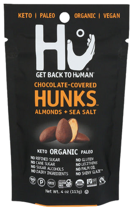 Hu Chocolate Covered Almonds + Sea Salt - 4 OZ