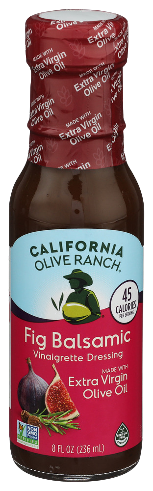 California Olive Ranch Fig Balsamic Dressing - 8 FO