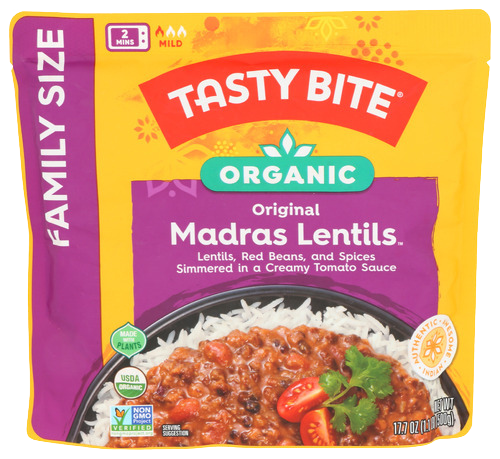 Organic Madras Lentils Family Size - 17.7 OZ