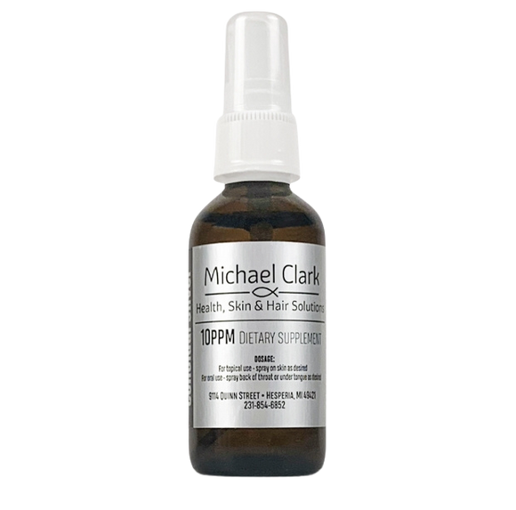 Michael Clark Colloidal Silver - 2 FL OZ Sprayer Bottle