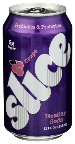 Slice Grape Healthy Soda - 12 FO