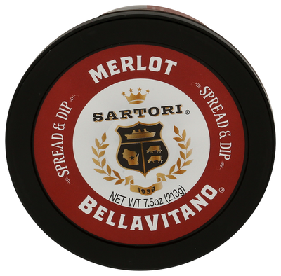 Sartori Merlot Bellavitano Cheese Spread & Dip - 7.5 OZ