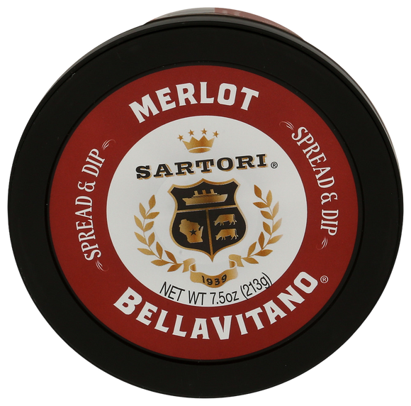 Sartori Merlot Bellavitano Cheese Spread & Dip - 7.5 OZ