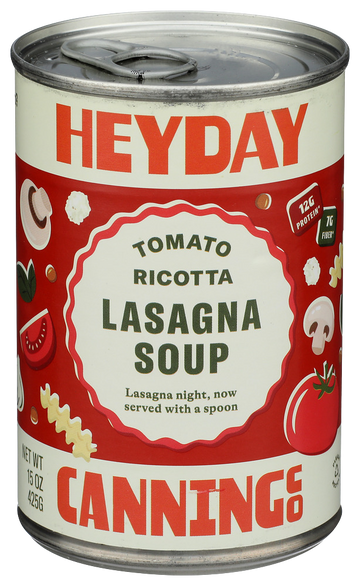 Heyday Tomato Ricotta Lasagna Soup - 15 OZ