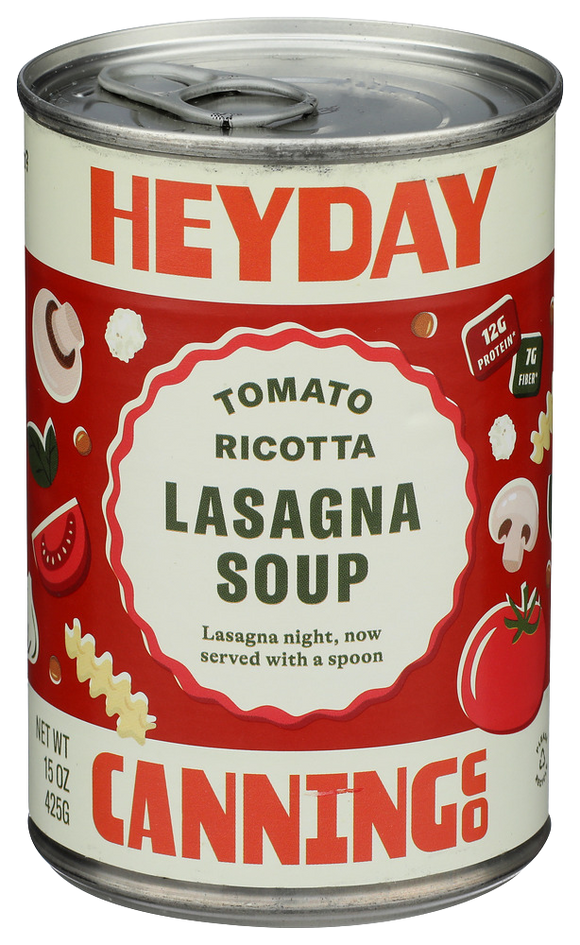 Heyday Tomato Ricotta Lasagna Soup - 15 OZ