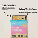 Vanilla Waffle Cone Chocolate Bar - 1 OZ-2