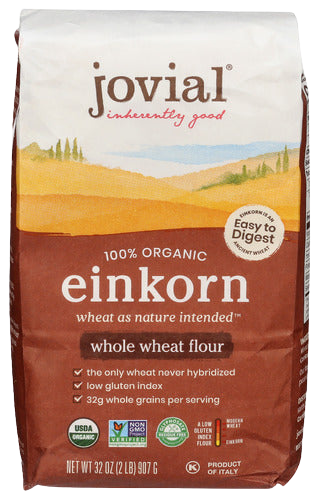 Organic Einkorn Whole Wheat Flour - 32 OZ