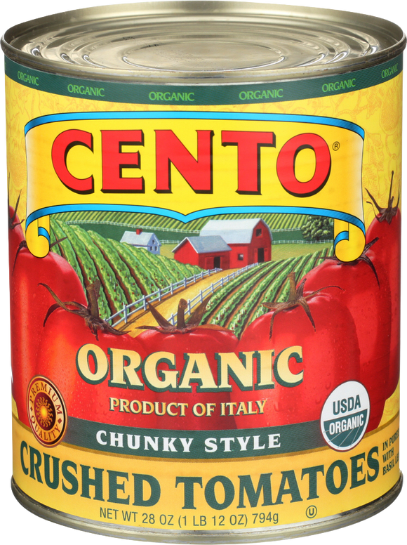 Cento Organic Crushed Tomatoes - 28 OZ