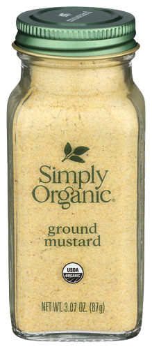 Organic Ground Mustard - 3.07 OZ