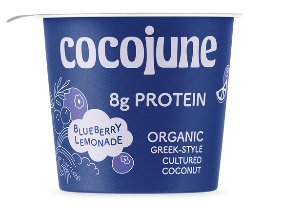 Cocojune Blueberry Lemonade Protein Greek Yogurt - 5 OZ