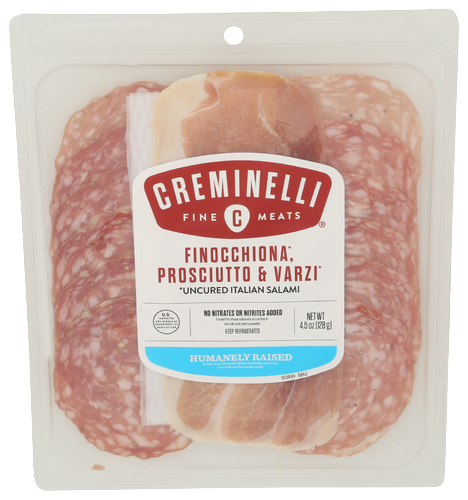 Creminelli Finocchiona, Prosciutto & Varzi - 4.5 OZ