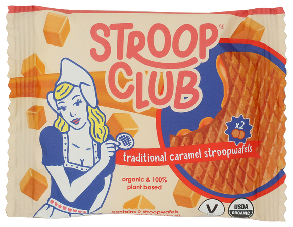 Stroop Club Caramel Stroopwafels - 2.1 OZ