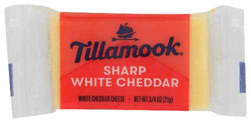 Tillamook Sharp White Cheddar Snack Portion - 0.75 OZ