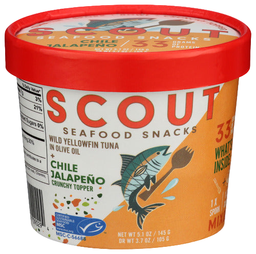Chili Jalapeno Tuna Seafood Snack - 5.1 OZ