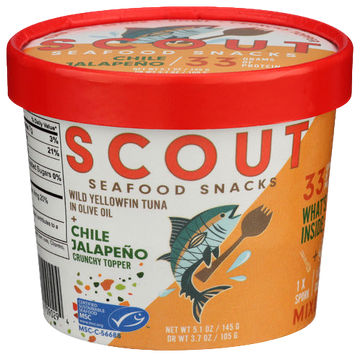Chili Jalapeno Tuna Seafood Snack - 5.1 OZ