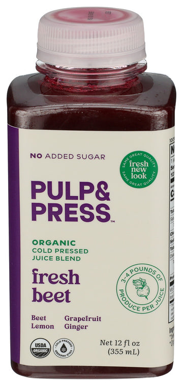 Pulp & Press Fresh Beet Cold Pressed Juice - 12 FO
