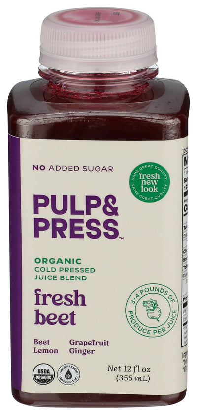 Pulp & Press Fresh Beet Cold Pressed Juice - 12 FO