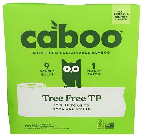 Caboo Bath Tissue - 9 Pk