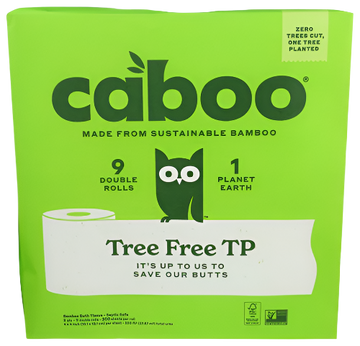 Caboo Bath Tissue - 9 Pk