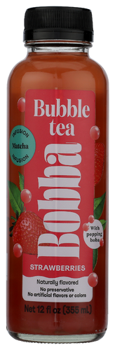 Bobba Strawberry Bubble Tea - 12 FO