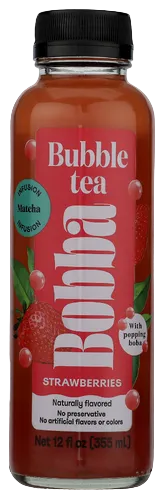 Bobba Strawberry Bubble Tea - 12 FO