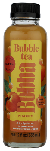 Bobba Peach Bubble Tea - 12 FO