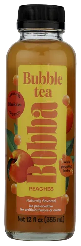 Bobba Peach Bubble Tea - 12 FO