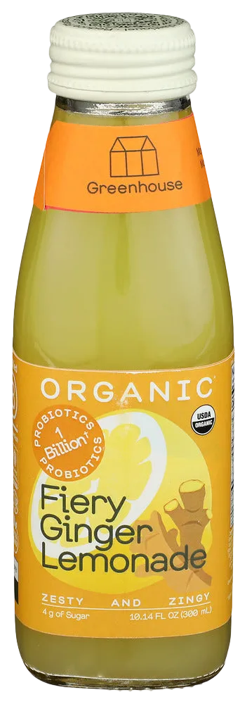 Greenhouse Organic Fiery Ginger Lemonade - 10.14 FO