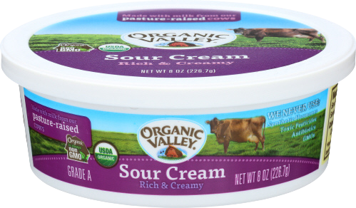 Organic Valley Sour Cream - 8 OZ