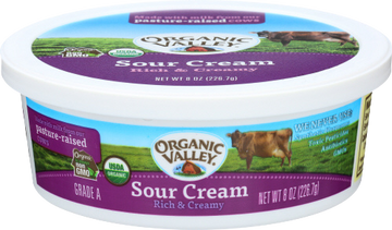 Organic Valley Sour Cream - 8 OZ
