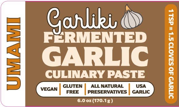 GARLIKI "UMAMI" Premium Fermented Garlic Culinary Paste