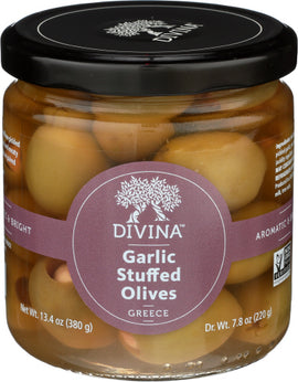 Garlic Stuffed Olives - 7.7 OZ