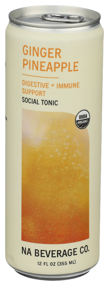 NA Ginger Pineapple Social Tonic - 12 FO