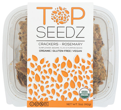 Top Seedz Rosemary Crackers - 5 OZ