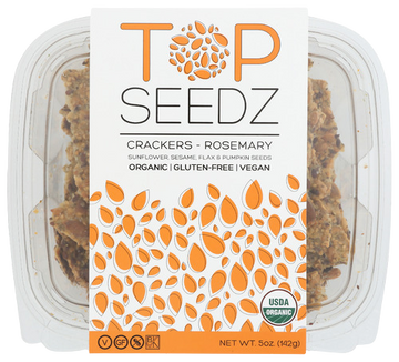 Top Seedz Rosemary Crackers - 5 OZ
