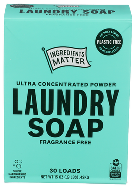 Fragrance Free Laundry Soap Powder - 15 OZ