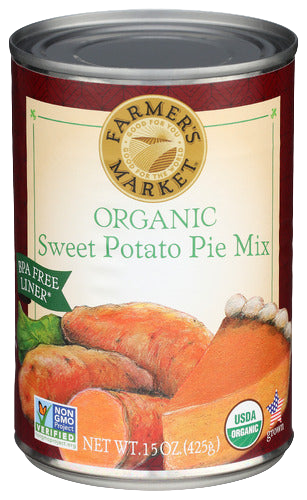 Farmers Market Organic Sweet Potato Pie Mix - 15 OZ