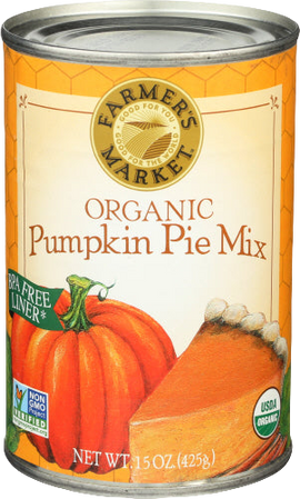 Farmers Market Organic Pumpkin Pie Mix - 15 OZ