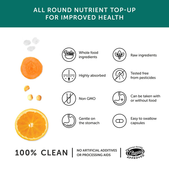 Multivitamin – Vegan – 30 CAPSULES