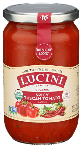 Organic Spicy Tuscan Tomato Sauce - 24 OZ