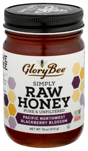 Raw Blackberry Honey - 18 OZ