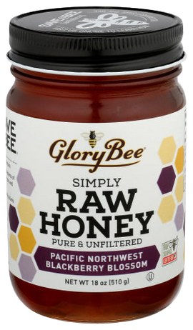 Raw Blackberry Honey - 18 OZ