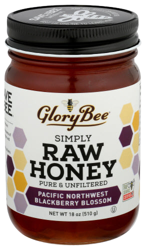 Glorybee Raw Blackberry Honey - 18 OZ