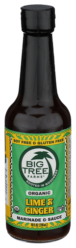 Big Tree Farms Organic Lime & Ginger Coco Aminos - 10 FO