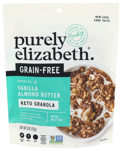 Vanilla Almond Butter Keto Granola - 8 OZ